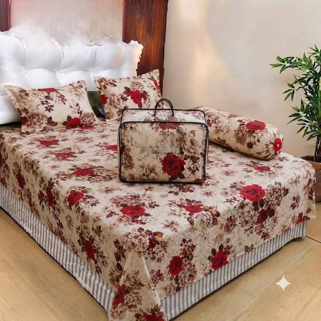 Luxury Comforter Set 5 Pis Set